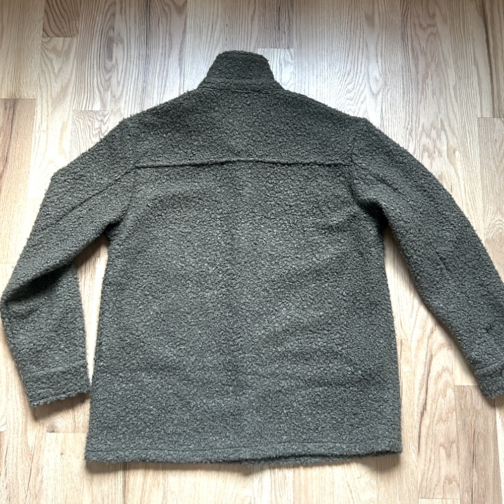 Topman Textured Button-Down Shacket Size Large - image 8